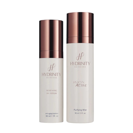 Hydrinity Age Renewal kit: Renewing HA Serum & Hyacyn Active